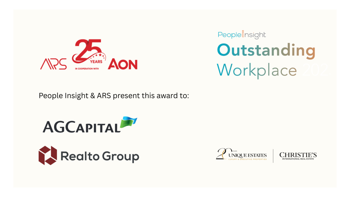 AG Capital & Realto Group – Recognized with the “Outstanding Workplace” 2026 Award - image 1