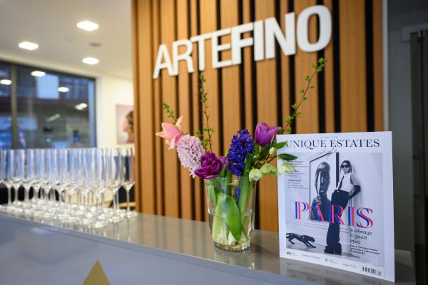 Unique Estates official partner of the grand opening of Artefino's showroom