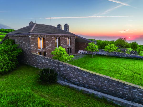 A home carved from stone and grandeur