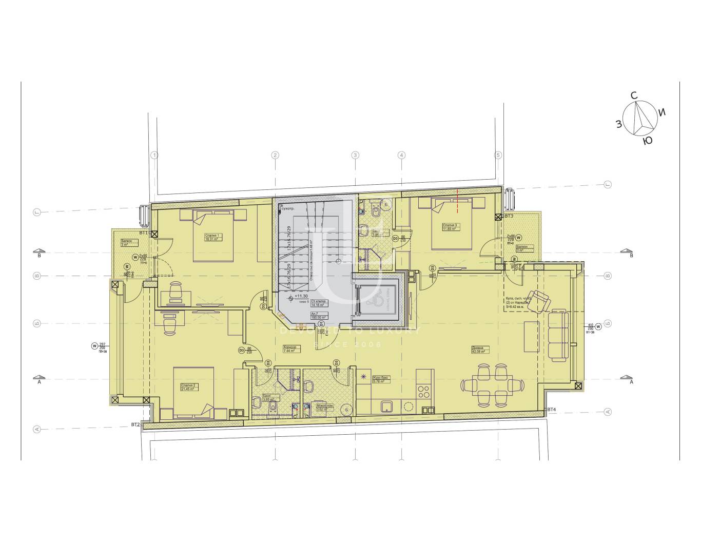 Апартамент за продажба в София, Лозенец - код на имота: K29074 - image 1