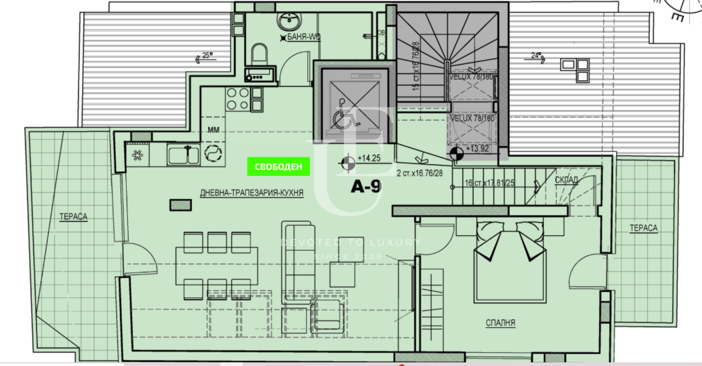 Пентхаус за продажба в София, Център - код на имота: K29328 - image 2