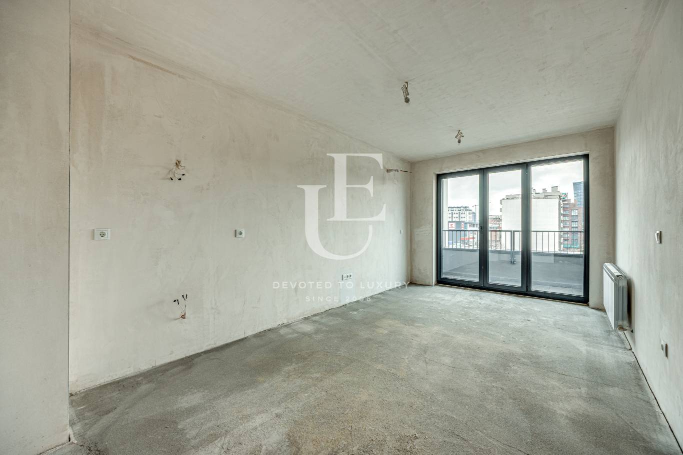 One-bedroom apartment for sale in a new building with Act 16