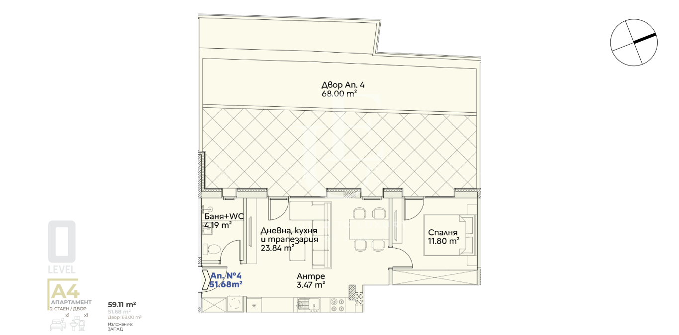 Апартамент за продажба в София, Манастирски ливади - запад - код на имота: N28427 - image 3