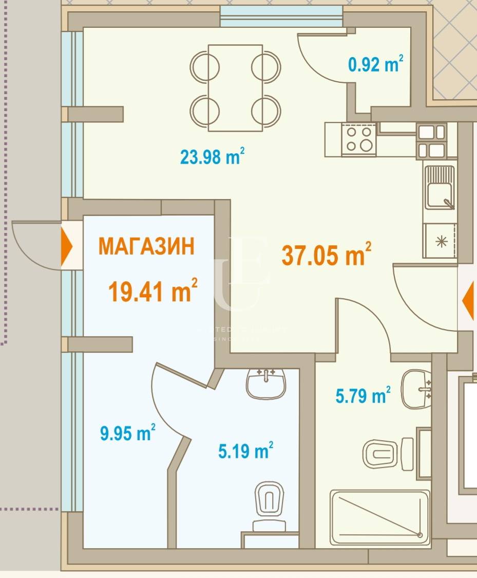 Търговски обект за продажба в София, Център - код на имота: K28440 - image 2