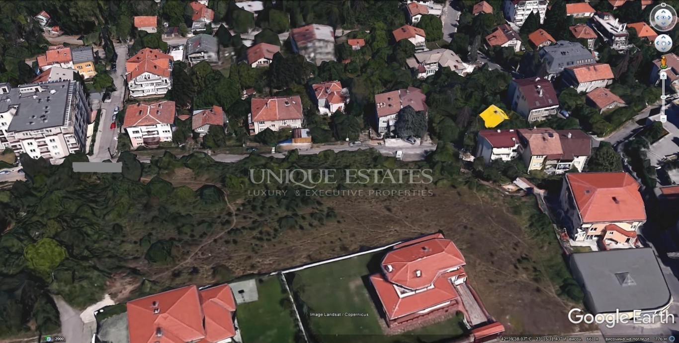Plot for sale in Sofia, Boyana with listing ID: K7921 - image 2