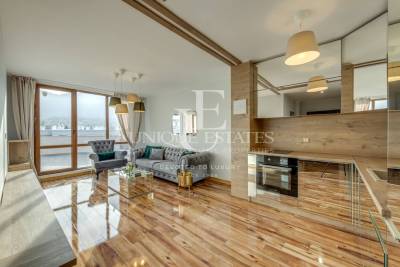 Разкошен 2-стаен апартамент под наем с уникални гледки към Витоша