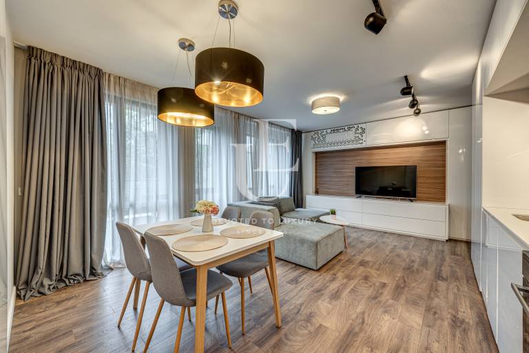Designer two-bedroom apartment in Lozenets near the city center