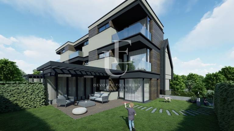 New house with modern architecture 