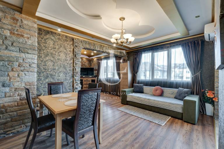 Panoramic two-room apartment for sale on Vasil Levski Blvd.