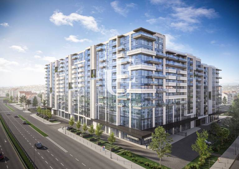 Two-bedroom apartment in a prestigious gated complex