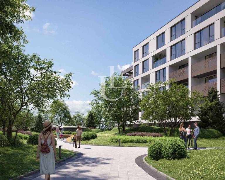 Two-bedroom apartment for sale in a modern gated complex