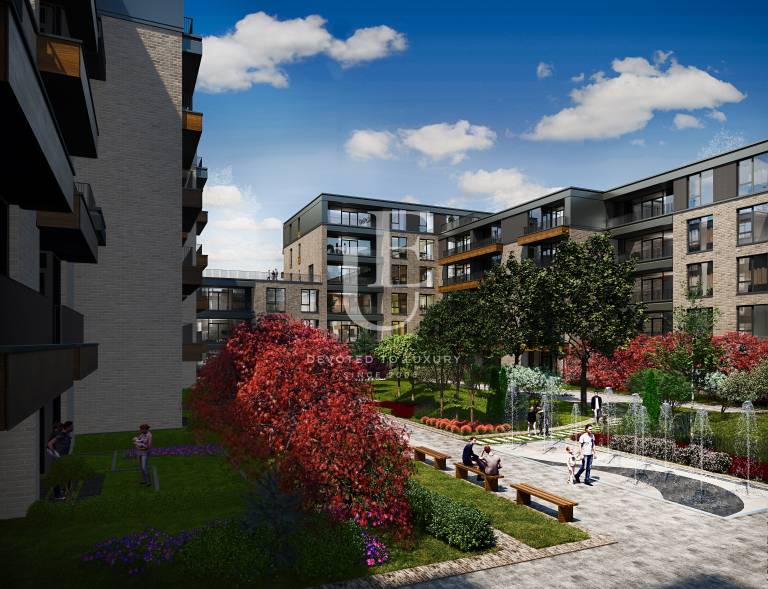 Two-bedroom apartment in a gated complex in Manastirski Livadi