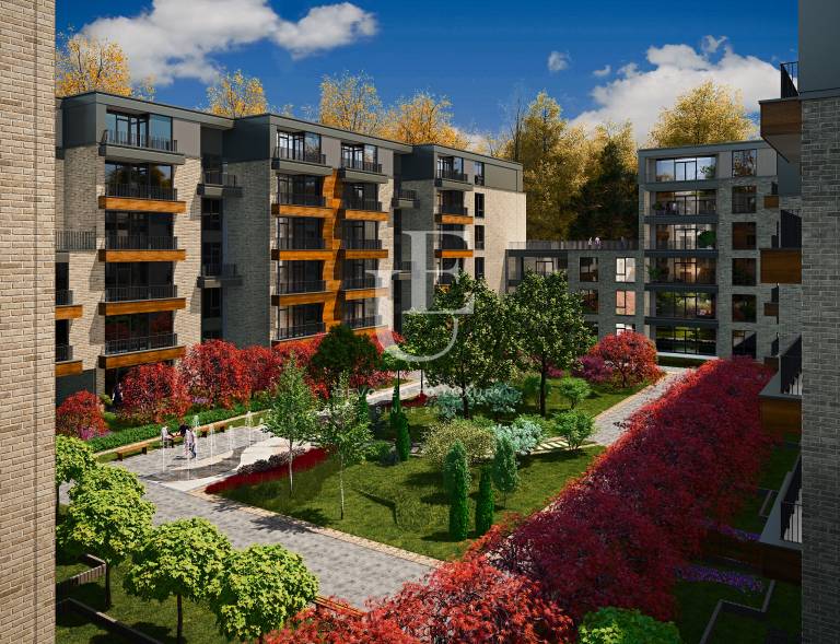 Two-bedroom apartment in a gated complex in Manastirski Livadi