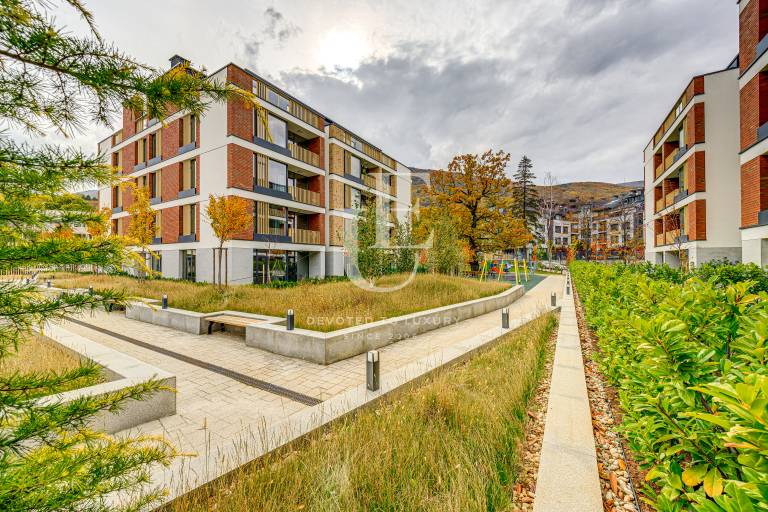 Two-bedroom apartment for sale in a gated complex in Boyana