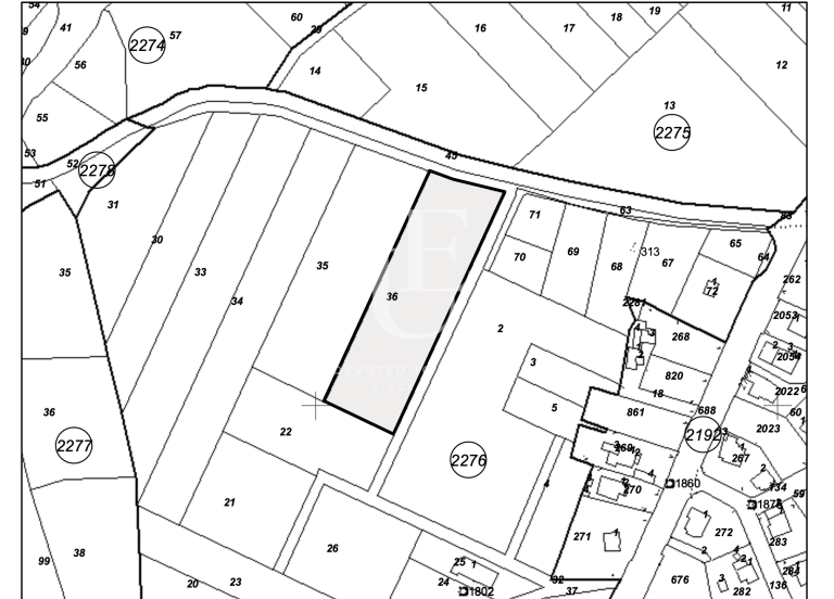 Sunny plot for sale in Mihaylovo, Bankya
