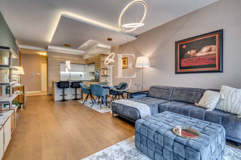 New, designer apartment in a preferred gated complex