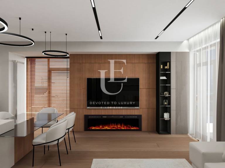 Luxurious three-bedroom apartment in gated complex in Vitosha 