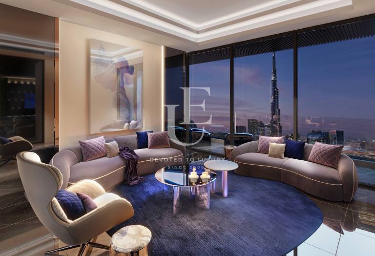 Luxury three-bedroom apartment in Jacob & Co Residences