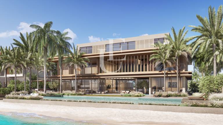 Висок клас крайбрежна вила със седем спални на Palm Jebel Ali