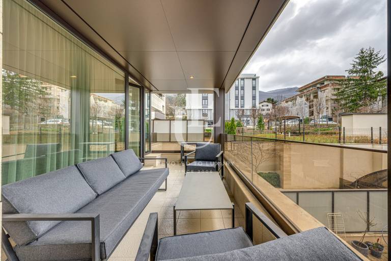 Spacious two-bedroom apartment for rent in Boyana