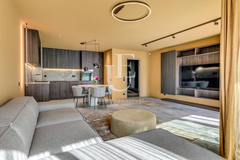 Designer furnished two-bedroom apartment for rent