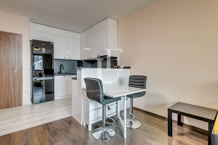 Two-bedroom apartment in a gated complex