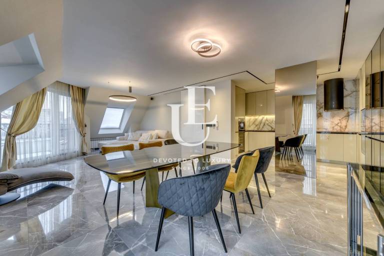 Дизайнерски апартамент с три спални под наем 