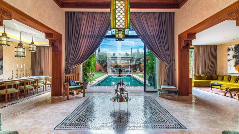 Луксозна вила с пет спални и тераси до Royal Golf Marrakech