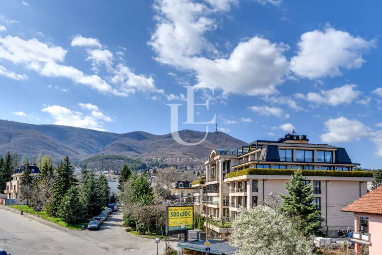 Apartment for sale in Boyana with panoramic views of Vitosha Moun