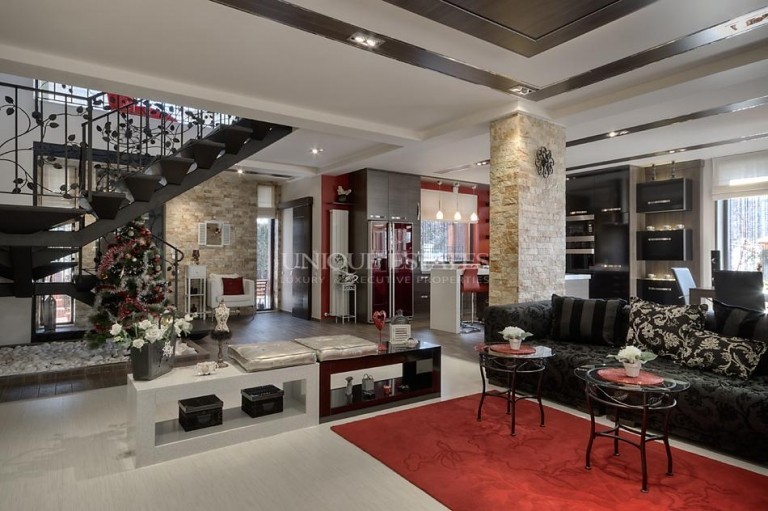 Luxury house for sale with unique interior design