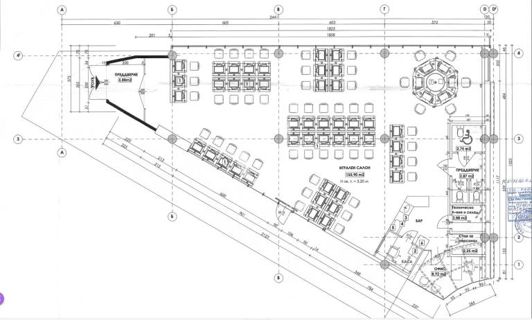 Голямо помещение под наем в търговски център