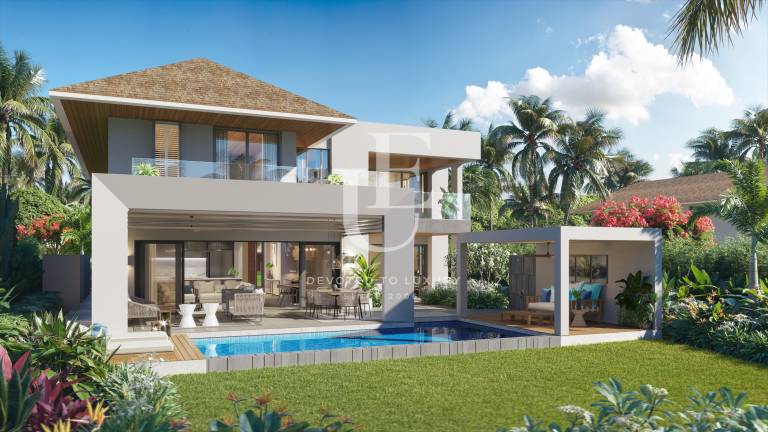 Magnificent villa in a high-end complex on Mauritius Island