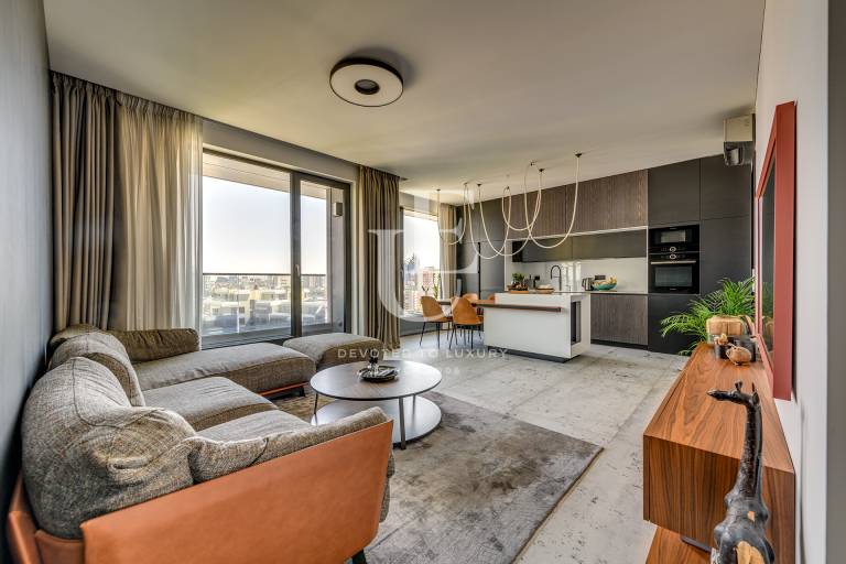 Elegant two-bedroom apartment in Izgrev region