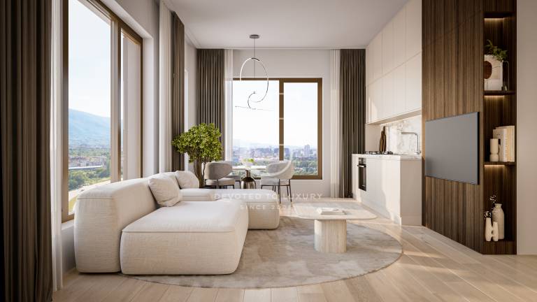  Functional one bedroom apartment with unique view