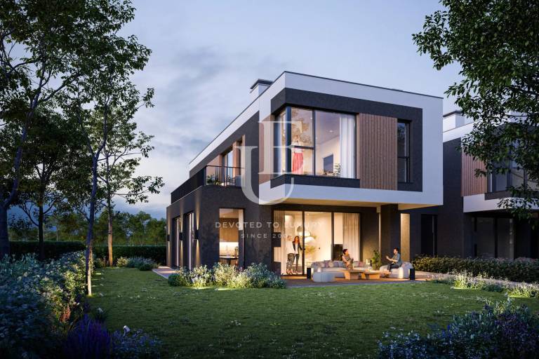 House in a gated complex with unique views of Sofia and Vitosha