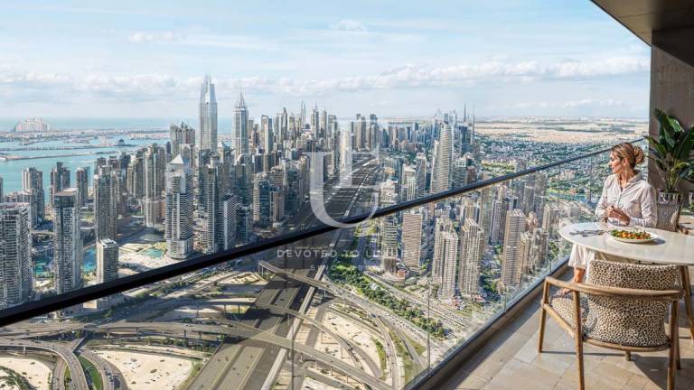 Panoramic two-bedroom apartment in The Horizon, Sobha Central