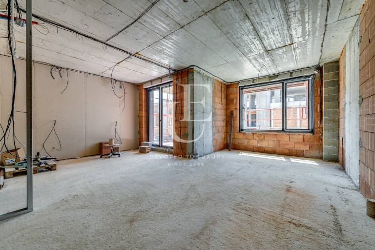 Two-bedroom apartment in a newly built building in Pancharevo