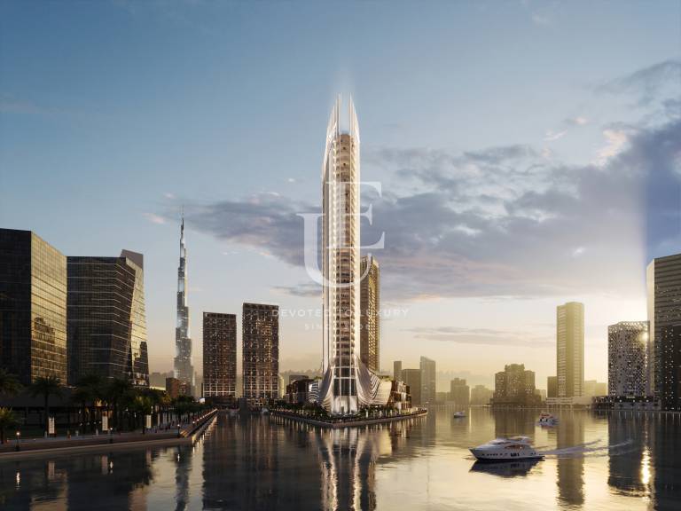 Панорамен четиристаен апартамент в Дубай 