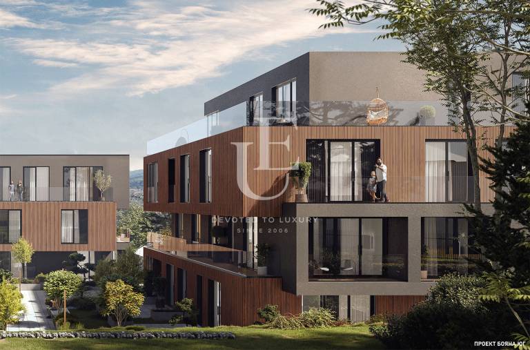 One-bedroom apartment in a boutique complex in Boyana