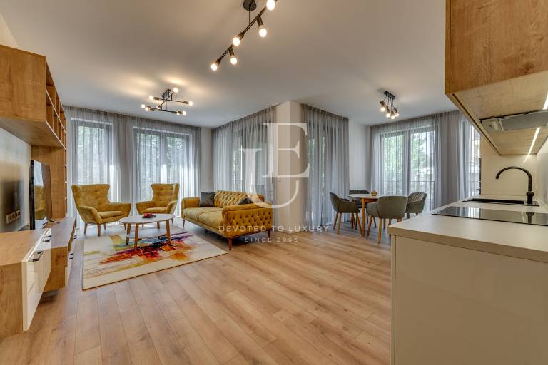 Stylish three-bedroom apartment for rent in Lozenets district