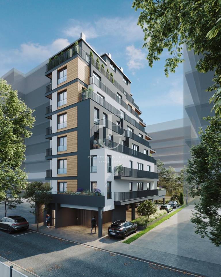 Cozy 2 BR top floor apartment in a new building for sale