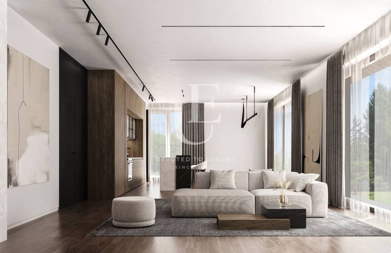 Two-bedroom apartment in a modern building with Act 15 in Vitosha