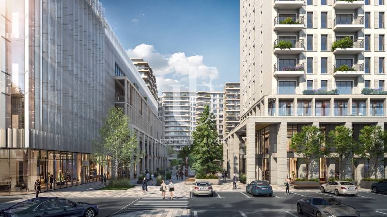 Office in an innovative complex next to a metro station