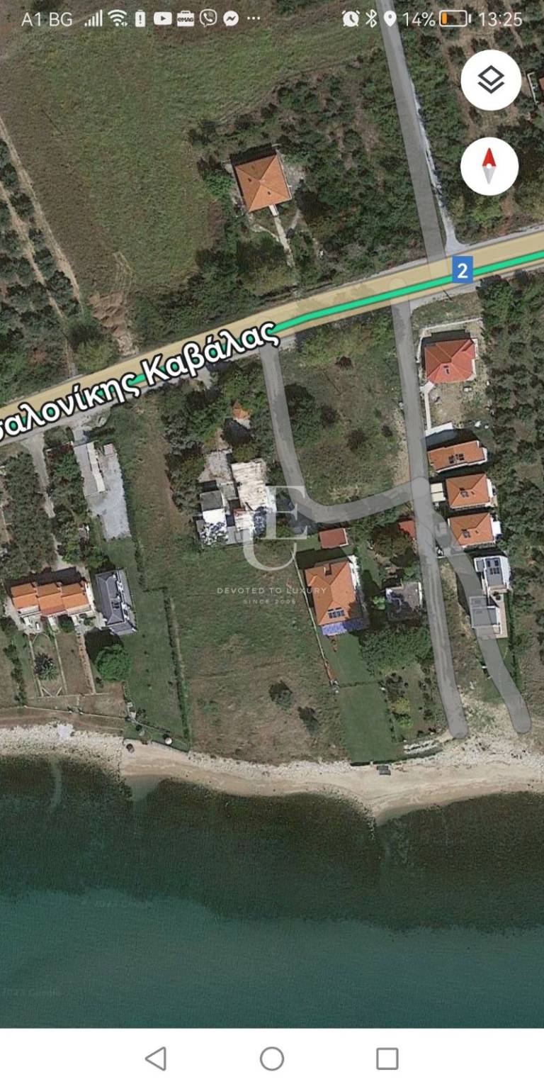 Residential plot next to the beach in Halkidiki, Greece for sale