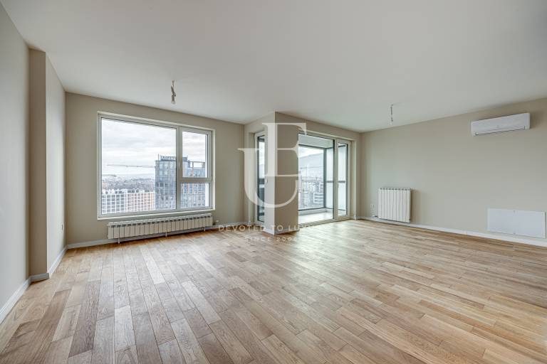 Просторен южен двустаен апартамент завършен до ключ