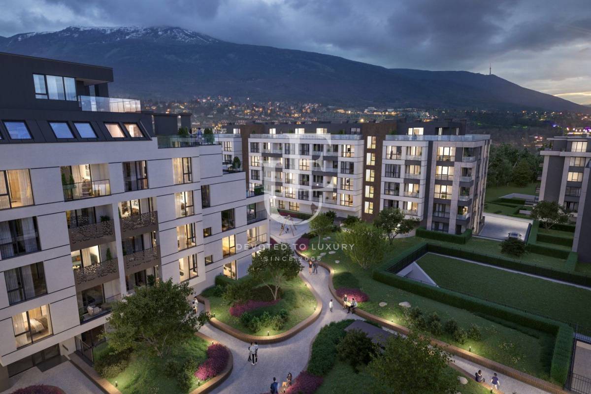 Modern residential complex with a park environment in the southern part of Sofia - image 7