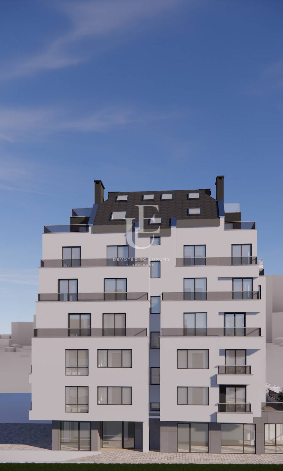 Съвременна жилищна сграда в кв. Манастирски ливади