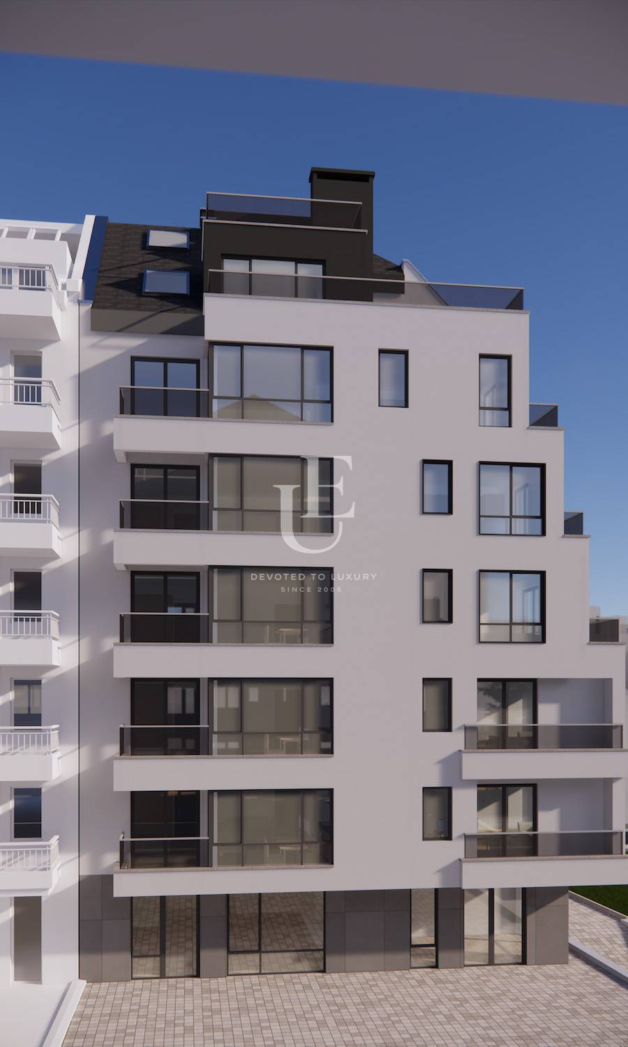 Съвременна жилищна сграда в кв. Манастирски ливади