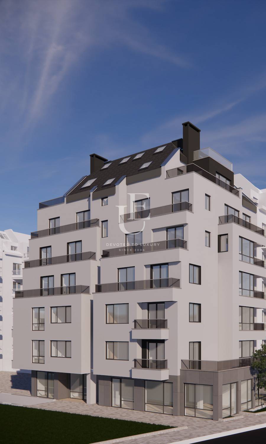 Съвременна жилищна сграда в кв. Манастирски ливади