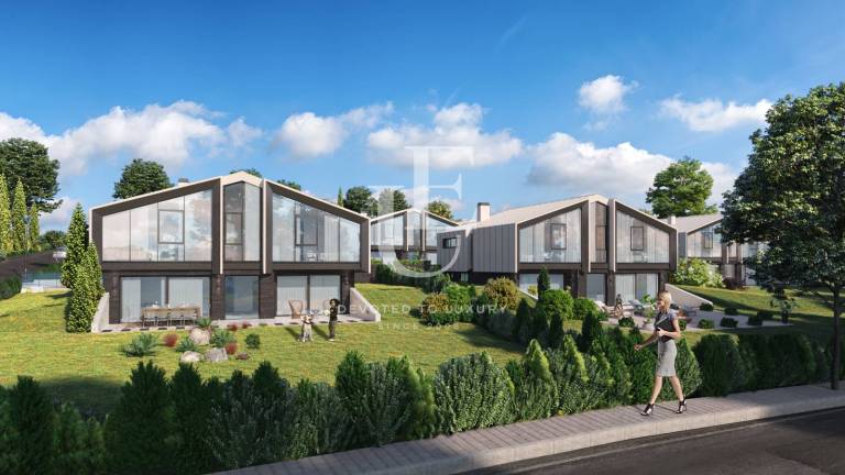 Нов комплекс от модерни къщи в квартал Драгалевци